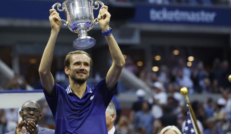 Imagen de US Open: Daniil Medvedev buscará tomar una marca de Roger Federer