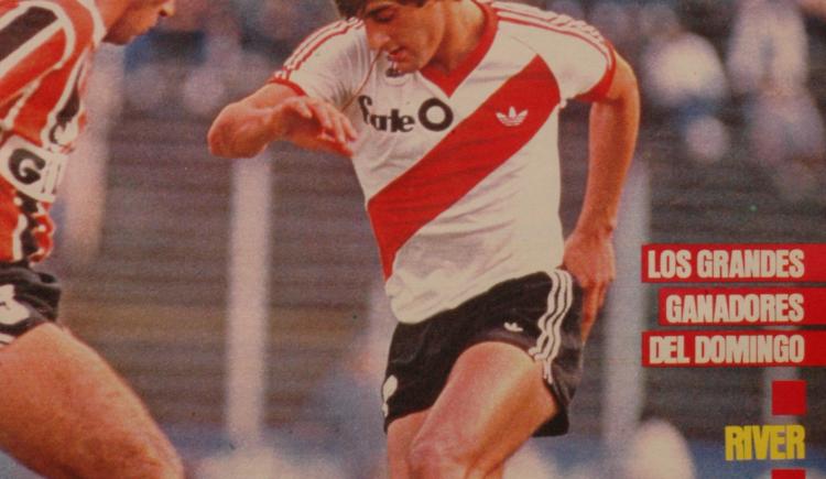 Imagen de 10 de septiembre de 1985, Enzo Francescoli y River Plate