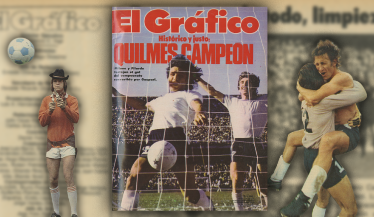Imagen de Histórico y justo: Quilmes campeón