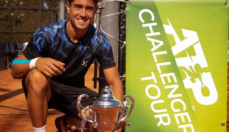 Imagen de Francisco Comesaña ganó su primer título Challenger en Corrientes