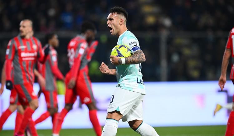 Imagen de Doppieta de Lautaro Martínez en la victoria de Inter ante Cremonese