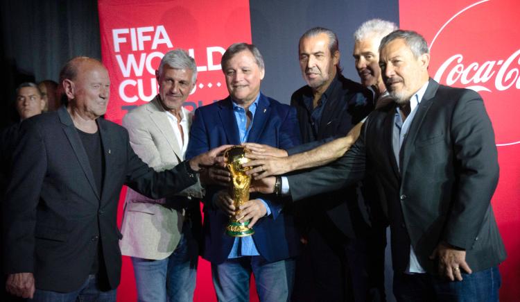 Imagen de La Copa del Mundo llegó a la Argentina