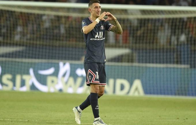 Imagen de En el día de su despedida, Di María convirtió el quinto gol del PSG