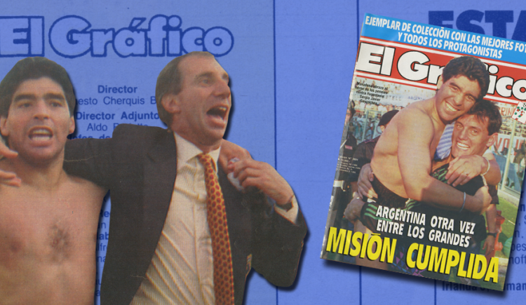 Imagen de 1990. Mundial de Italia: misión cumplida