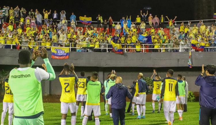 Imagen de Ecuador perdió pero consiguió la clasificación