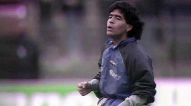 Imagen de Diego Maradona y el calentamiento definitivo