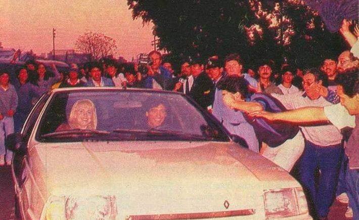 Imagen de Sortean un histórico auto de Maradona