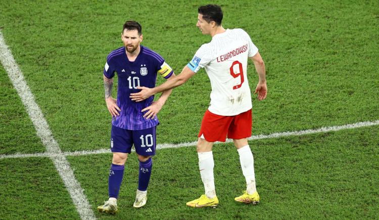 Imagen de Messi se refirió al duelo personal con Lewandowski