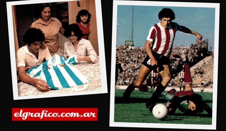 Imagen de 1981. Patoruzú llegó a la Selección