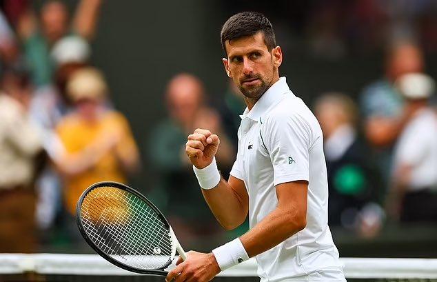 Imagen de Novak Djokovic, otra vez finalista en Wimbledon