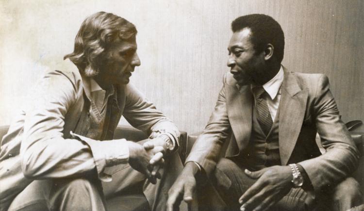 Imagen de Un encuentro histórico entre Pelé y Menotti
