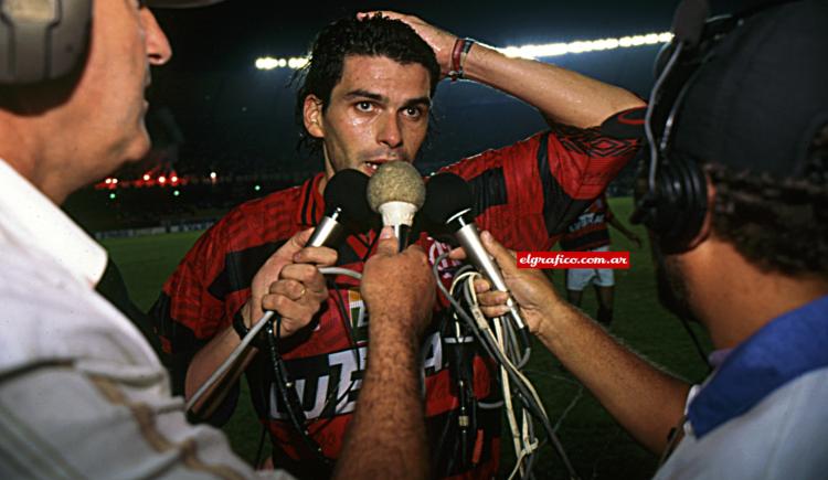 Imagen de 1996. O rei de Flamengo