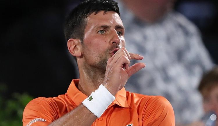 Imagen de Novak Djokovic sumó un nuevo torneo a su calendario