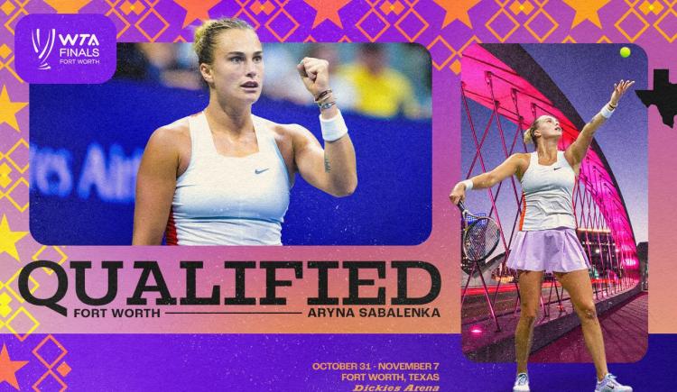 Imagen de Aryna Sabalenka y Daria Kasatkina se clasificaron al WTA Finals