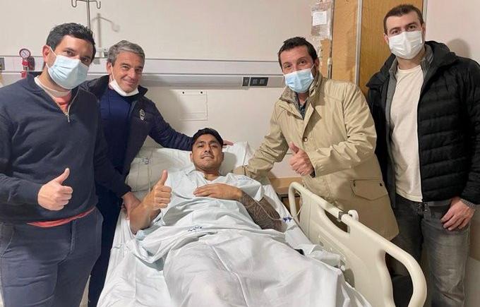 Imagen de Tarragona fue operado con éxito de su lesión ligamentaria