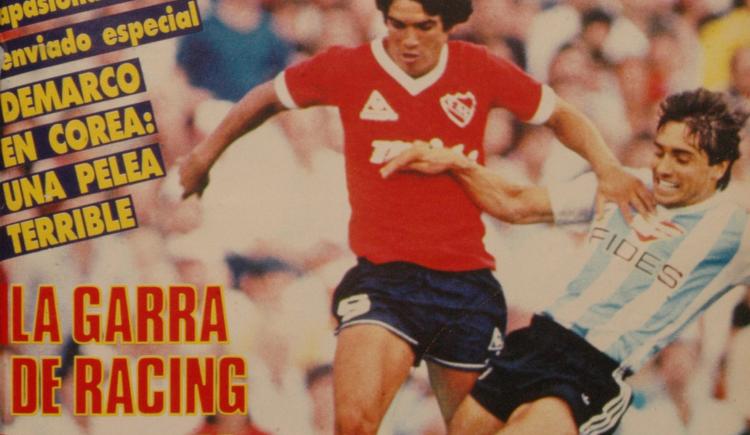 Imagen de 2 de diciembre de 1986, Independiente vs Racing