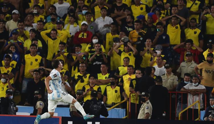 Imagen de Mirá el resumen de Ecuador 1-1 Argentina